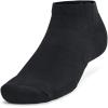 imageUnder Armour Training Cotton Low Socks 3 Pack001 Black  Black  White Logo