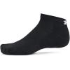 imageUnder Armour Training Cotton Low Socks 3 Pack001 Black  Black  White Logo