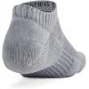 imageUnder Armour Training Cotton No Show Socks 3 Pack035 Steel  White  Black