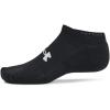 imageUnder Armour Training Cotton No Show Socks 6 Pack001 Black  Black  White