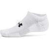 imageUnder Armour Training Cotton No Show Socks 6 Pack100 White  White  Black
