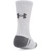 imageUnder Armour Unisex Adult Performance Cotton Mid Socks 3 Pairs014 Halo Gray  Steel  Pitch Gray