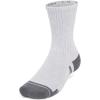 imageUnder Armour Unisex Adult Performance Cotton Mid Socks 3 Pairs014 Halo Gray  Steel  Pitch Gray