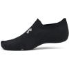 imageUnder Armour Unisex Essential Ultra Low Tab Socks 6 Pack001 Black  Black  Castlerock