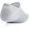 imageUnder Armour Unisex Essential Ultra Low Tab Socks 6 Pack015 Halo Gray  Halo Gray  Pink Elixir