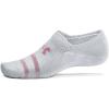 imageUnder Armour Unisex Essential Ultra Low Tab Socks 6 Pack015 Halo Gray  Halo Gray  Pink Elixir