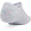 imageUnder Armour Unisex Essential Ultra Low Tab Socks 6 Pack103 White  White  Prime Pink