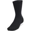 imageUnder Armour UnisexAdult Essential Crew Socks 6 Pack001 Black  Black  Castlerock