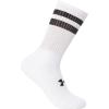 imageUnder Armour UnisexAdult Essential Crew Socks 6 Pack101 White  White  Black