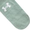 imageUnder Armour UnisexAdult Essential Crew Socks 6 Pack377 Hydro Green  Hydro Green  White