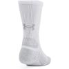 imageUnder Armour UnisexAdult Performance Tech Pro Crew Socks 3 Pack100 White  White  Mod Gray