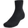 imageUnder Armour UnisexAdult Training Cotton Quarter Socks 3 Pack001 Black  Black  White