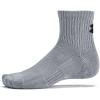 imageUnder Armour UnisexAdult Training Cotton Quarter Socks 3 Pack035 Steel  White  Black