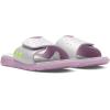 imageUnder Armour Womens Ignite Pro Slide Sandal102 Distant GrayPurple AceHighvis Yellow