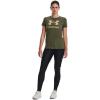 imageUnder Armour Womens New Freedom Logo TShirt391 Marine Od Green   Desert Sand