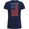 imageUnder Armour Womens New Freedom Logo TShirt408 Academy   Royal