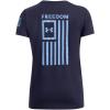 imageUnder Armour Womens New Freedom Logo TShirt411 Midnight Navy   Horizon Blue