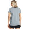 imageUnder Armour Womens New Freedom Logo TShirt465 Harbor Blue   Halo Gray