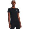 imageUnder Armour Womens New Freedom Logo TShirtBlack 001White