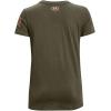 imageUnder Armour Womens New Freedom Logo TShirtMarine Od Green 390Pink Sands