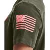 imageUnder Armour Womens New Freedom Logo TShirtMarine Od Green 390Pink Sands