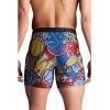 imageUnder Armour mens Performance Tech Mesh Graphic 6quot Boxer BriefsTech Blue