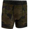 imageUnder Armour mens Performance Tech Mesh Print Singles 6quot Inseam Boxer BriefBaroque Green