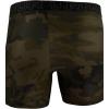 imageUnder Armour mens Performance Tech Mesh Print Singles 6quot Inseam Boxer BriefBaroque Green