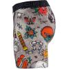 imageUnder Armour mens Performance Tech Mesh Print Singles 6quot Inseam Boxer BriefBlackGrey