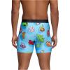 imageUnder Armour mens Performance Tech Mesh Print Singles 6quot Inseam Boxer BriefCapri  Single