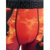imageUnder Armour mens Performance Tech Mesh Print Singles 6quot Inseam Boxer BriefDoriton BlackRed