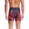 imageUnder Armour mens Performance Tech Mesh Print Singles 6quot Inseam Boxer BriefLava Red