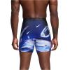 imageUnder Armour mens Performance Tech Mesh Print Singles 6quot Inseam Boxer BriefMidnight Navy  Single