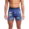 imageUnder Armour mens Performance Tech Mesh Print Singles 6quot Inseam Boxer BriefMightnight Navy