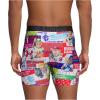 imageUnder Armour mens Performance Tech Mesh Print Singles 6quot Inseam Boxer BriefMulti Big League Chewsingle