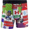 imageUnder Armour mens Performance Tech Mesh Print Singles 6quot Inseam Boxer BriefMulti Big League Chewsingle