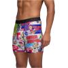 imageUnder Armour mens Performance Tech Mesh Print Singles 6quot Inseam Boxer BriefMulti Big League Chewsingle