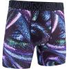 imageUnder Armour mens Performance Tech Mesh Print Singles 6quot Inseam Boxer BriefVirtual Violet