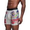 imageUnder Armour mens Performance Tech Mesh Print Singles 6quot Inseam Boxer BriefWhite Big League Chew  Single