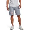 imageUnder Armour Mens Freedom Tech Logo ShortsSteel  White