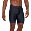 imageUnder Armour Mens MultiPack Performance Tech Mesh Boxerjock Brief 6quot Inseam AllDay ComfortBlack Black 2 Pack