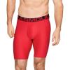 imageUnder Armour Mens MultiPack Performance Tech Mesh Boxerjock Brief 6quot Inseam AllDay ComfortRed
