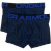 imageUnder Armour Mens MultiPack Performance Tech Trunk Boxer Brief with 3quot Inseam UltraSoftAcademy Blue 408Academy Blue
