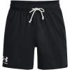 imageUnder Armour Mens Rival Terry 6inch Shorts001 Black   Onyx White