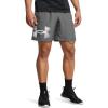 imageUnder Armour Mens Woven Graphic Shorts025 Castlerock   White