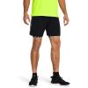imageUnder Armour Mens Woven Wordmark Shorts002 Black   Highvis Yellow