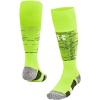 imageUnder Armour Unisex Adult Magnetico Pocket Over the Calf Socks 1 Pack731 High Vis Yellow  Black  White
