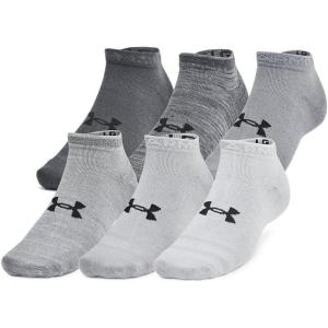 imageUnder Armour Essential Low Socks 6 Pack025 Castlerock  Castlerock  Anthracite