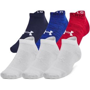 imageUnder Armour Essential Low Socks 6 Pack400 Royal  Midnight Navy  Halo Gray