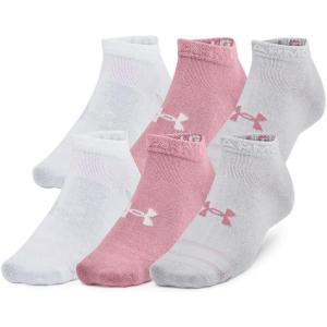 imageUnder Armour Essential Low Socks 6 Pack697 Pink Elixir  Pink Elixir  Pink